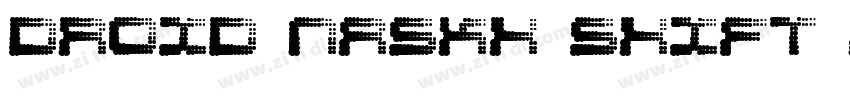 Droid Naskh Shift Al字体转换